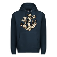Navy cowhide cactus Premium Hoodie - JahusDesignShop