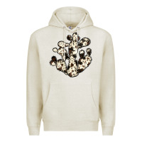 Oatmeal Heather cowhide cactus Premium Hoodie - JahusDesignShop