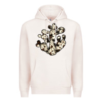 Pale Pink cowhide cactus Premium Hoodie - JahusDesignShop