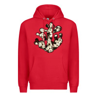 Red cowhide cactus Premium Hoodie - JahusDesignShop