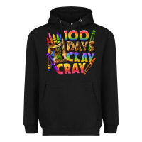 Black 100 days of cray cray tbw Heavyweight Hoodie - texasbilliewilder
