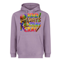 Lavender 100 days of cray cray tbw Heavyweight Hoodie - texasbilliewilder