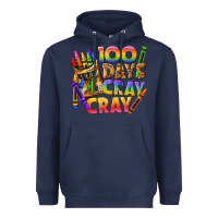 Navy 100 days of cray cray tbw Heavyweight Hoodie - texasbilliewilder
