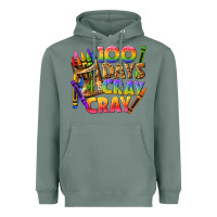 Sage 100 days of cray cray tbw Heavyweight Hoodie - texasbilliewilder