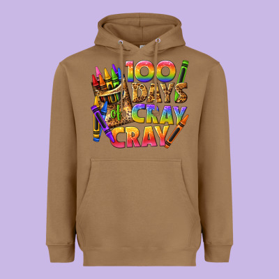 100 Days Of Cray Cray Tbw Heavyweight Hoodie Designed By Texasbilliewilder