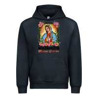 Navy madrecita muchas gracias lady of Guadalupe Urban Hoodie - BarkalooDesign