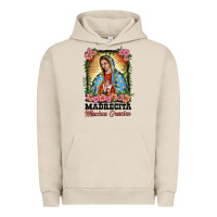 Pigment French Oak madrecita muchas gracias lady of Guadalupe Urban Hoodie - BarkalooDesign