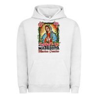 Pigment Lunar Rock madrecita muchas gracias lady of Guadalupe Urban Hoodie - BarkalooDesign