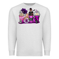 Oatmeal Heather wednesday coffee cups Premium Sweatshirt - Zillion Design Studio
