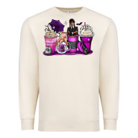 Sandshell wednesday coffee cups Premium Sweatshirt - Zillion Design Studio