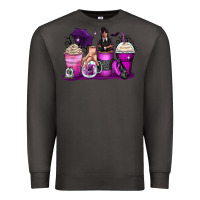 Smoke wednesday coffee cups Premium Sweatshirt - Zillion Design Studio
