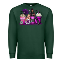 Sports Green wednesday coffee cups Premium Sweatshirt - Zillion Design Studio