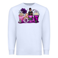White wednesday coffee cups Premium Sweatshirt - Zillion Design Studio