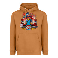 Meerkat 4th of july gnomes farm truck Heavyweight Hoodie - Zillion Design Studio