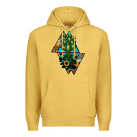 Antique Gold cactus1 Premium Hoodie - JahusDesignShop