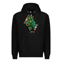Black cactus1 Premium Hoodie - JahusDesignShop