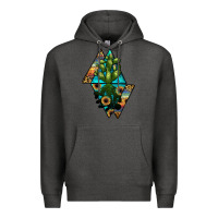 Charcoal Heather cactus1 Premium Hoodie - JahusDesignShop