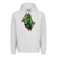 Dove Grey cactus1 Premium Hoodie - JahusDesignShop