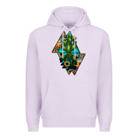 Lilac cactus1 Premium Hoodie - JahusDesignShop