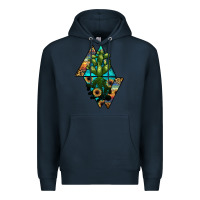Navy cactus1 Premium Hoodie - JahusDesignShop