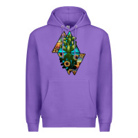 Purple cactus1 Premium Hoodie - JahusDesignShop