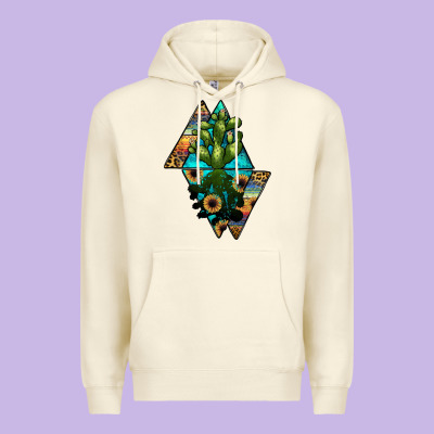 Cactus1 Premium Hoodie Designed By Jahusdesignshop