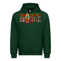 Forest Green madre lady of guadelupe Urban Hoodie - BarkalooDesign