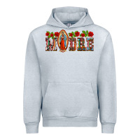 Heather Grey madre lady of guadelupe Urban Hoodie - BarkalooDesign