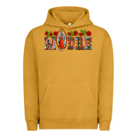Pigment Peanut Butter madre lady of guadelupe Urban Hoodie - BarkalooDesign