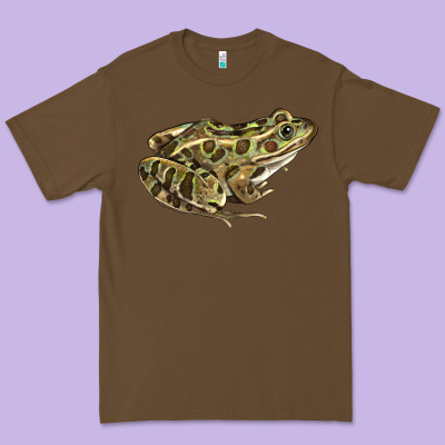 Northern Leopard Frog Premium Tee Designed By Lillyallendesigns