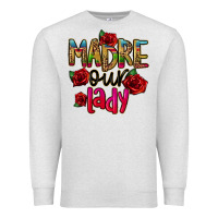Oatmeal Heather madre our lady Premium Sweatshirt - CTS Tumbler Store