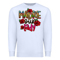 White madre our lady Premium Sweatshirt - CTS Tumbler Store
