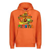 Carrot fıesta with avocado and sombrero Premium Hoodie - AdoDesignShop
