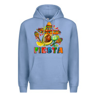 Colony Blue fıesta with avocado and sombrero Premium Hoodie - AdoDesignShop