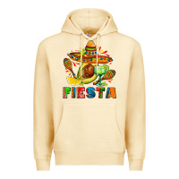 Pina Colada fıesta with avocado and sombrero Premium Hoodie - AdoDesignShop