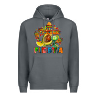 Rock fıesta with avocado and sombrero Premium Hoodie - AdoDesignShop