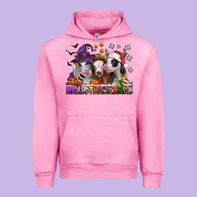 Hallothanksmas Heifers Urban Hoodie Designed By Jasminsmagicworld
