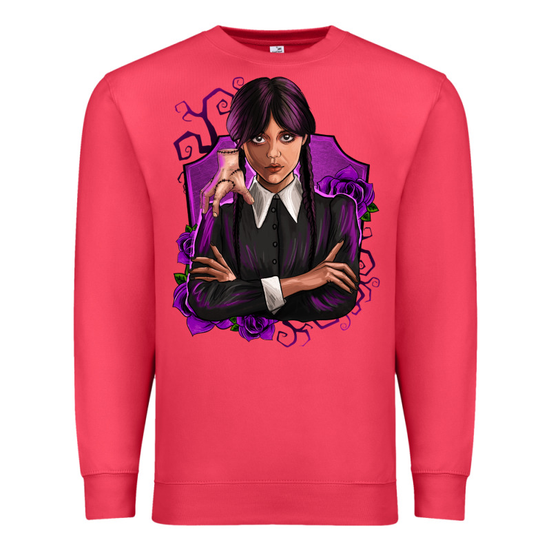 Wednesday Premium Sweatshirt by Zillion Design Studio | Teevron