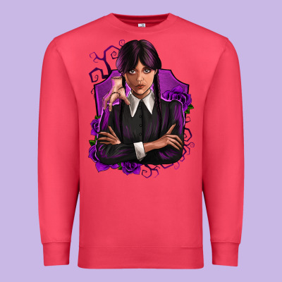 Wednesday Premium Sweatshirt Designed By Zillion Design Studio