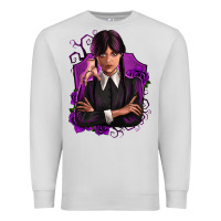 Dove Grey wednesday Premium Sweatshirt - Zillion Design Studio