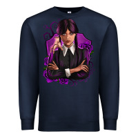 Navy wednesday Premium Sweatshirt - Zillion Design Studio