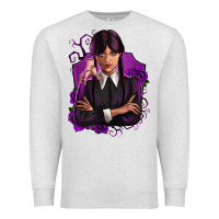 Oatmeal Heather wednesday Premium Sweatshirt - Zillion Design Studio