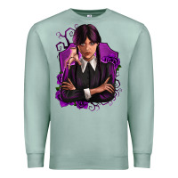 Seafoam wednesday Premium Sweatshirt - Zillion Design Studio
