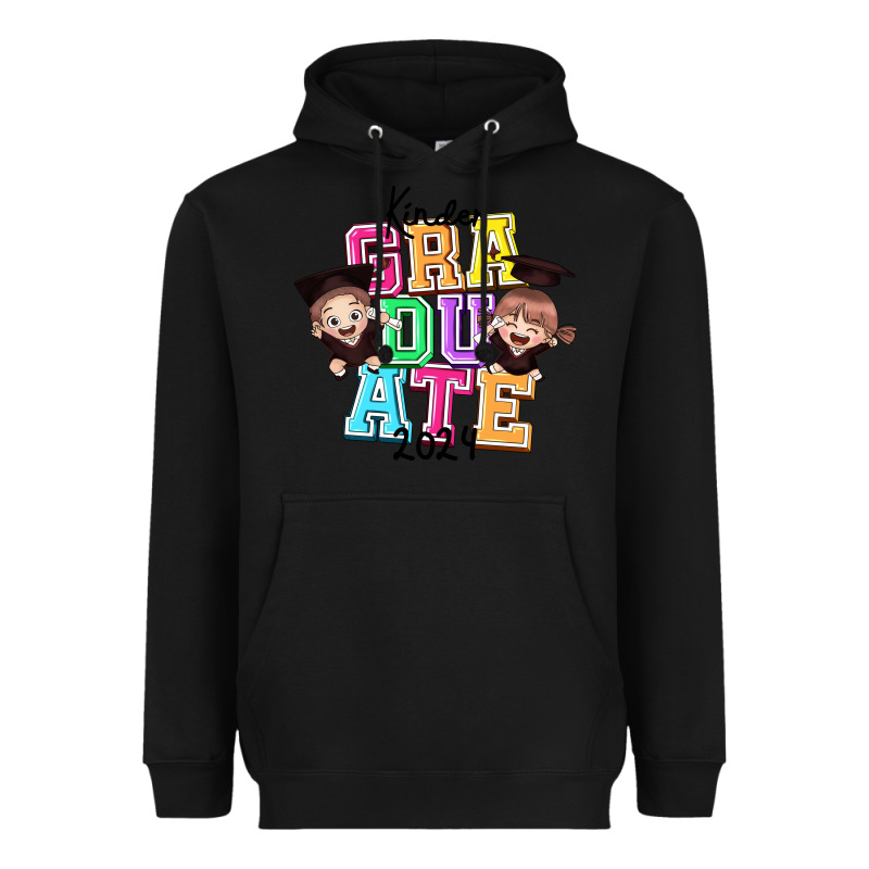 Kinder Graduate 2024 Heavyweight Hoodie by texasbilliewilder | Teevron