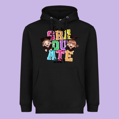 Kinder Graduate 2024 Heavyweight Hoodie Designed By Texasbilliewilder