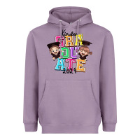 Lavender kinder graduate 2024 Heavyweight Hoodie - texasbilliewilder