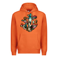 Carrot serape cactus Premium Hoodie - JahusDesignShop