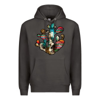 Smoke serape cactus Premium Hoodie - JahusDesignShop