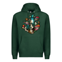 Sports Green serape cactus Premium Hoodie - JahusDesignShop