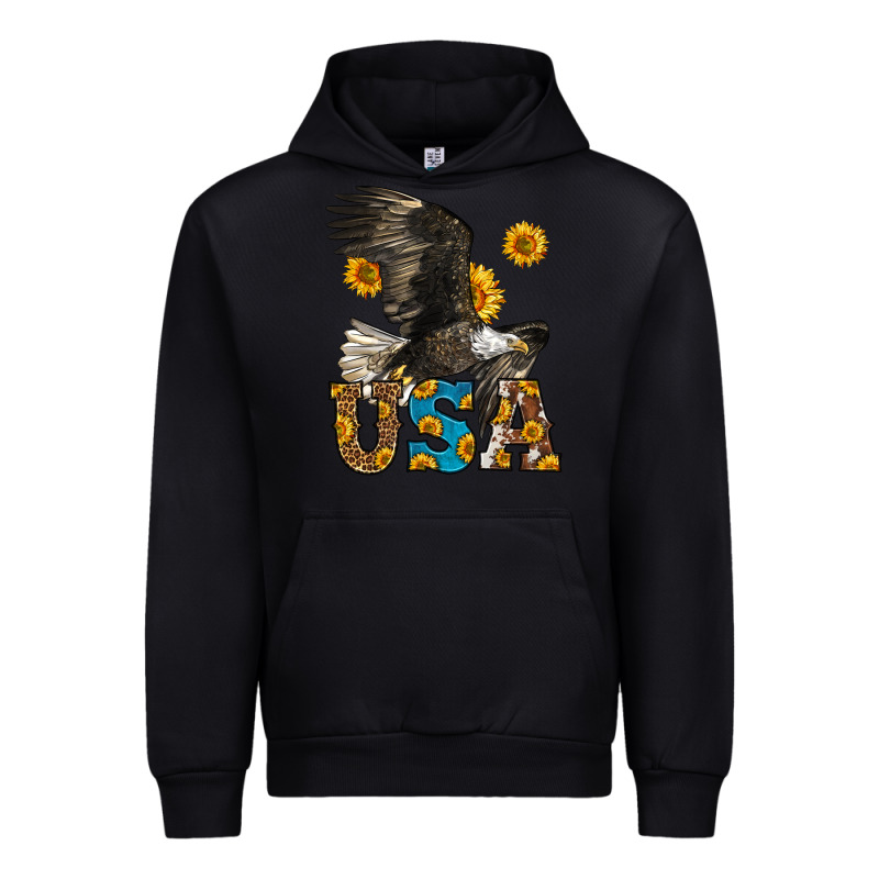 Western Usa Eagle Urban Hoodie by LillyAllenDesigns | Teevron